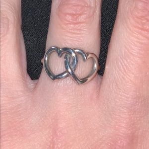 Heart Silver James Avery ring